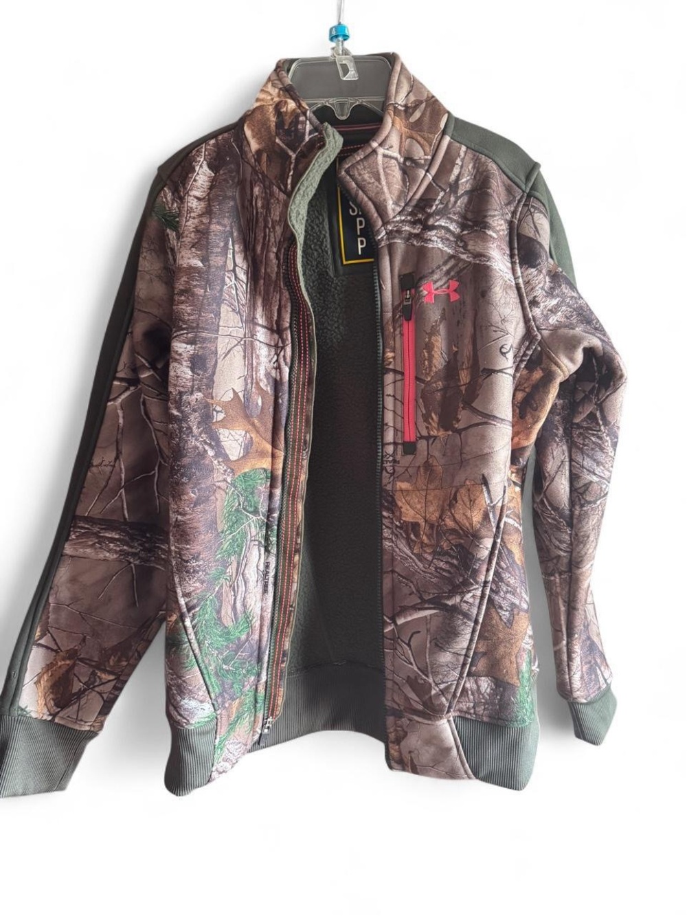Under Armour RealTree Women's Camo Jacket with Pink Accents